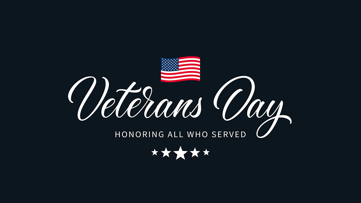 veterans day banner